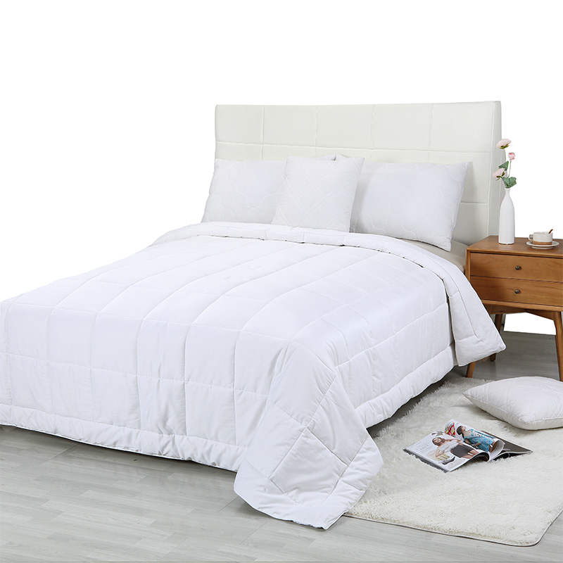 Comforter Duvet Insert - Quilted Comforters Queen Size, All Season Duvet, Down Alternative Bedding Comforter